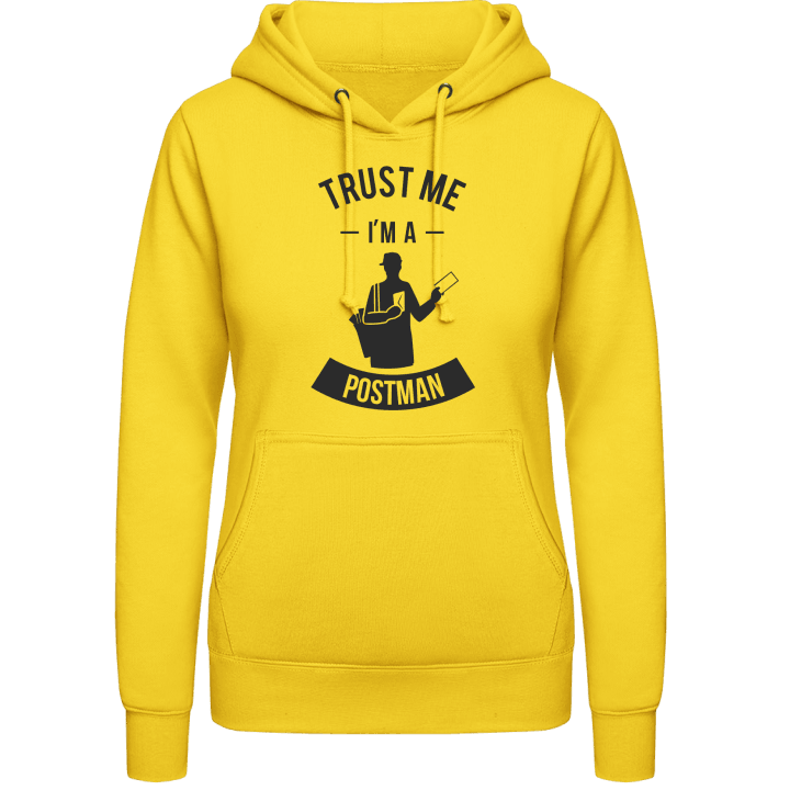Trust Me I'm A Postman Vrouwen Hoodie contain pic