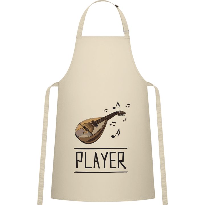 Mandolin Player Delantal de cocina contain pic