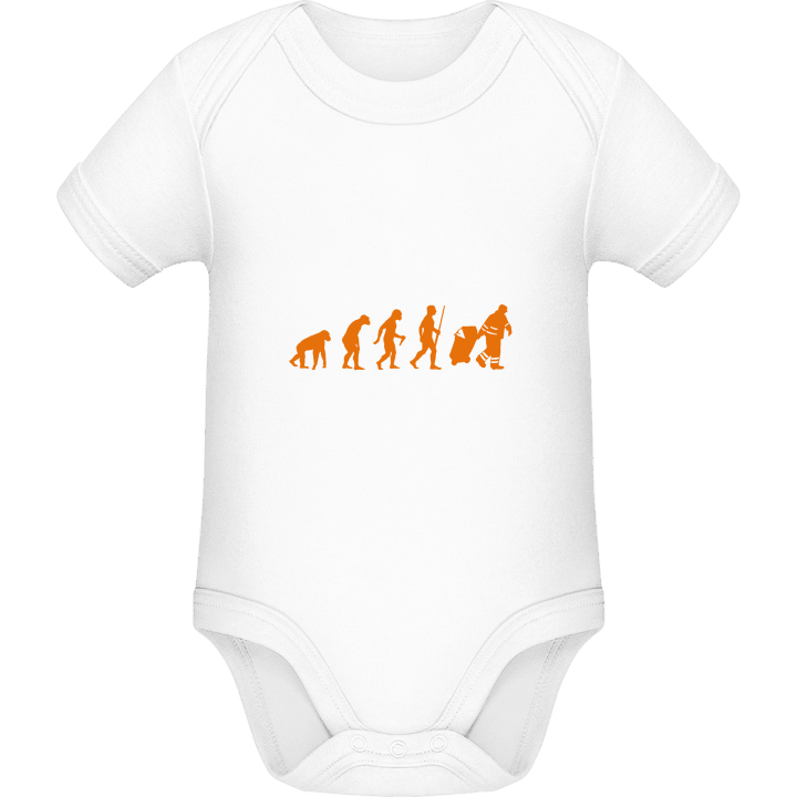 Garbage Man Evolution Baby Romper contain pic