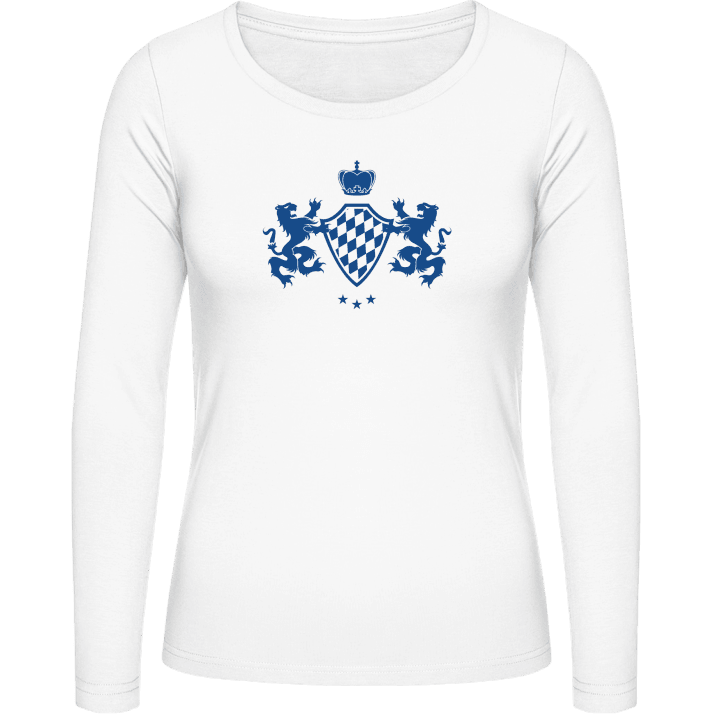 Bavarian Bayern T-shirt à manches longues pour femmes contain pic