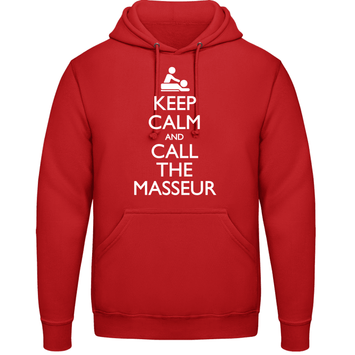 Keep Calm And Call The Masseur Hoodie 0 image