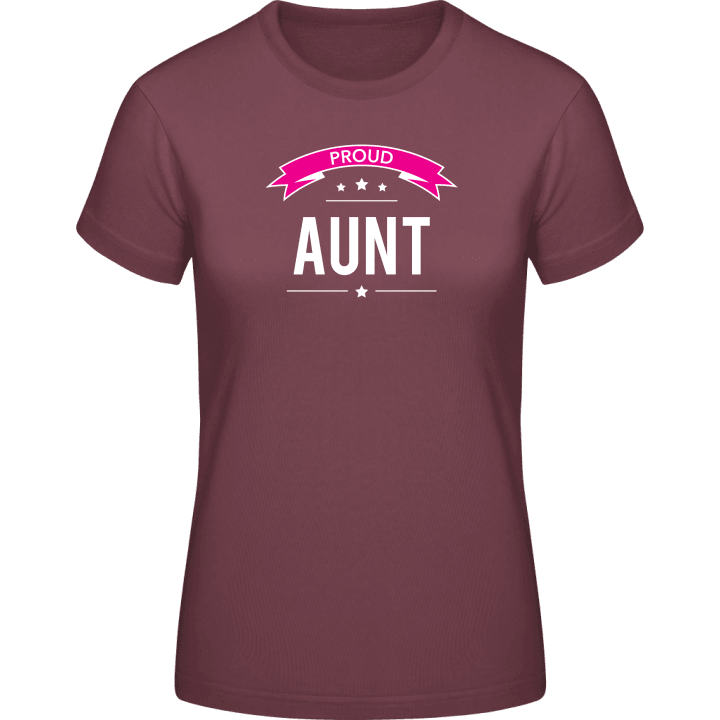 Proud Aunt Vrouwen T-shirt 0 image
