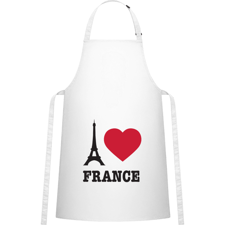 I Love France Eiffel Tower Kitchen Apron contain pic