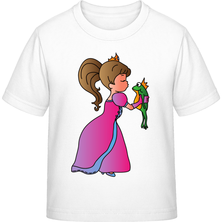 Princess Kissing Frog Kids T-shirt 0 image
