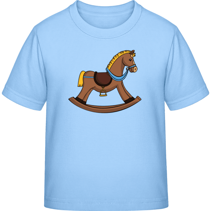 Rocking Horse Illustration T-shirt til børn 0 image