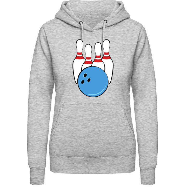 Bowling Vrouwen Hoodie contain pic
