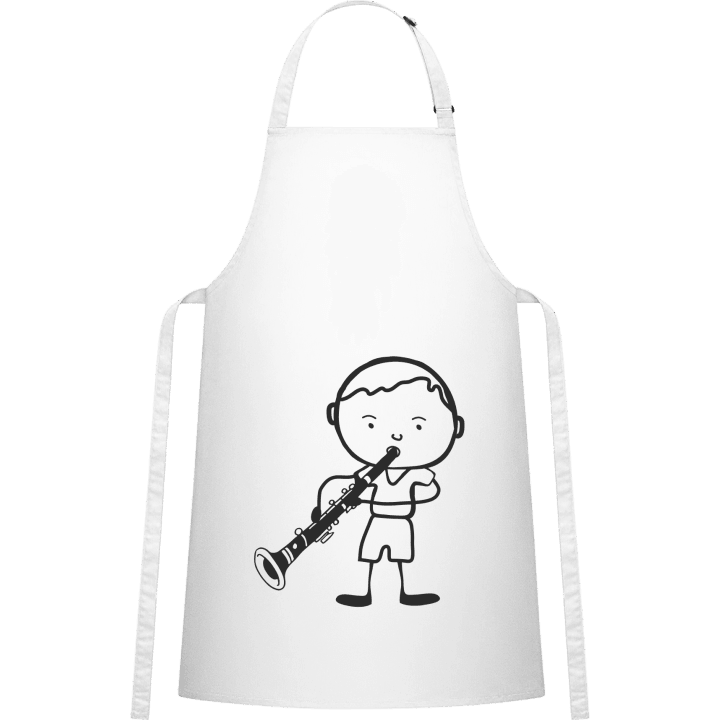 Clarinetist Comic Character Kitchen Apron contain pic