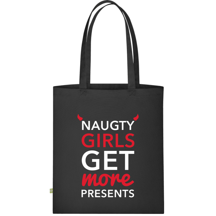 Naughty Girls Get More Presents Stoffen tas 0 image