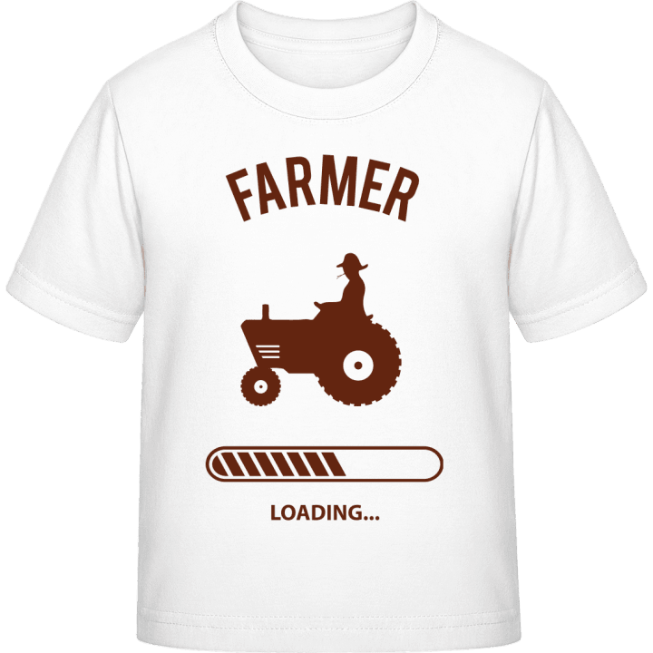 Farmer Loading T-skjorte for barn contain pic