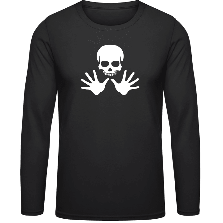 Masseur Hands Skull Shirt met lange mouwen contain pic