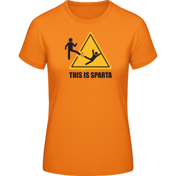 This Is Sparta Warning T-shirt til kvinder 0 image