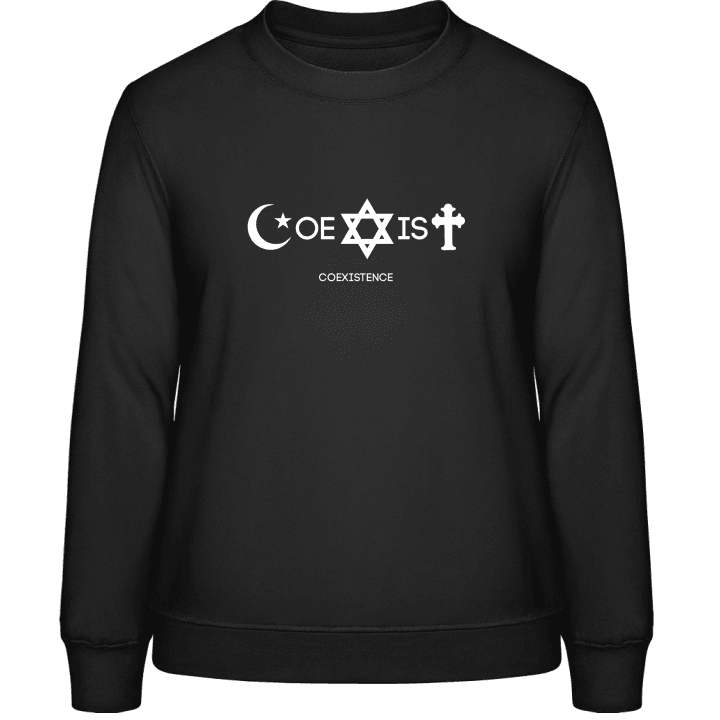 Coexistence Frauen Sweatshirt contain pic