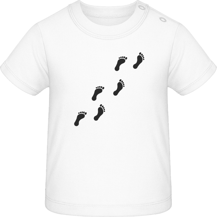 Foot Tracks T-shirt för bebisar contain pic