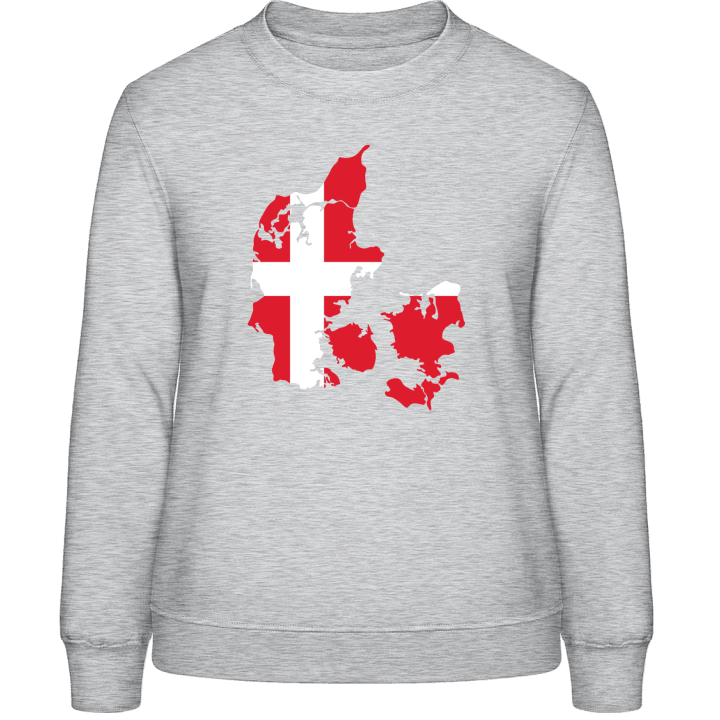 Denmark Map Sweatshirt för kvinnor contain pic