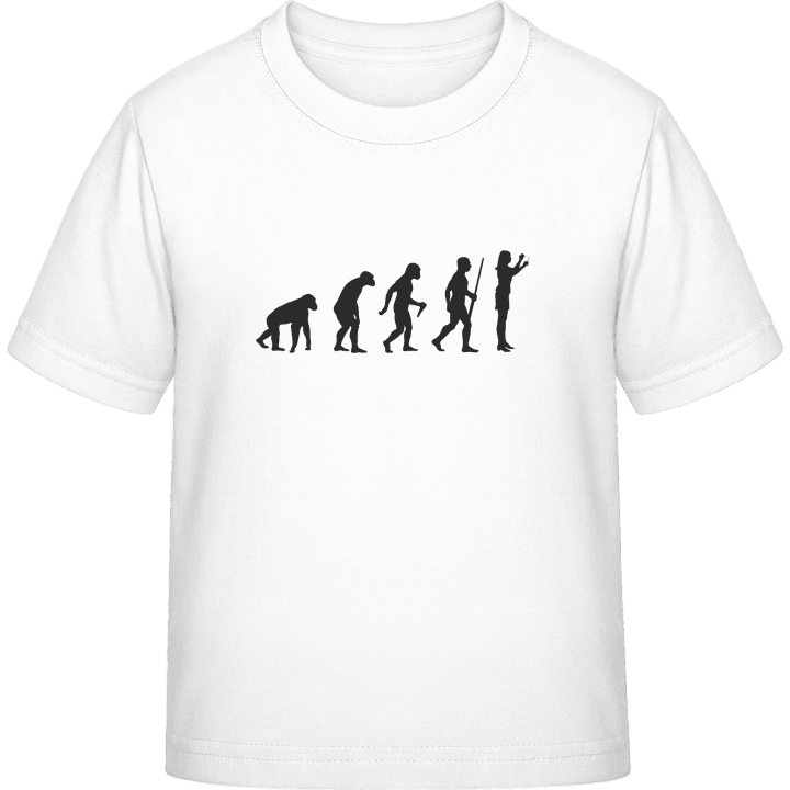 Female Conductor Evolution T-shirt för barn contain pic