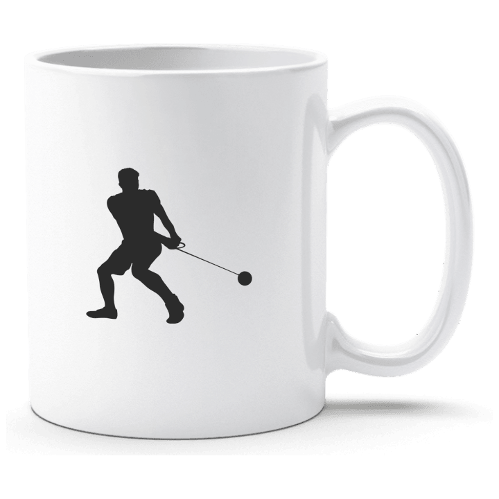 Hammer Throw Silhouette Cup contain pic
