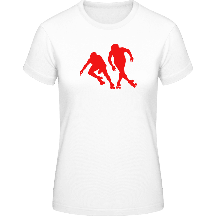 Roller Skating Women T-Shirt contain pic