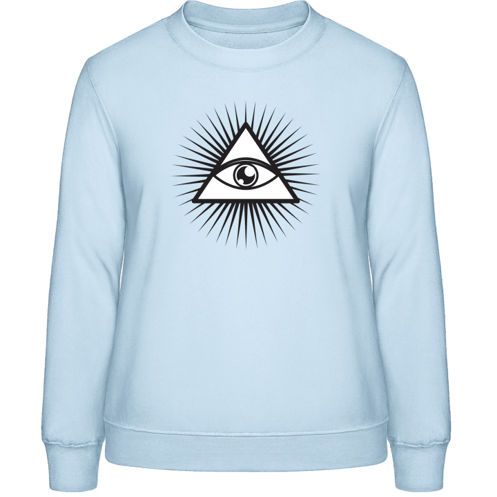 Eye of Providence Sweat-shirt pour femme contain pic