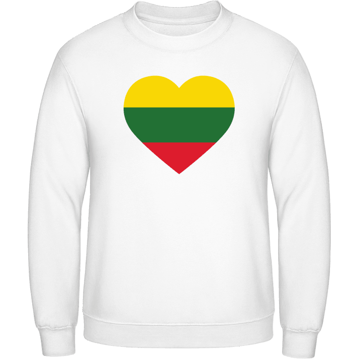 Lithuania Heart Flag Sweatshirt contain pic