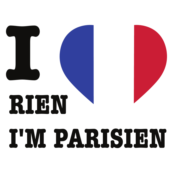I Love Rien I'm Parisien Pelele Bebé 0 image