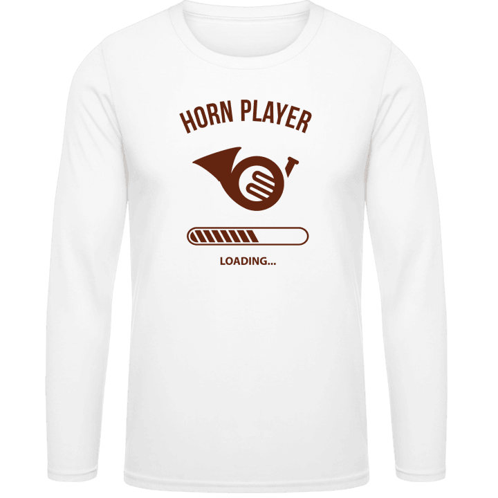 Horn Player Loading Långärmad skjorta contain pic