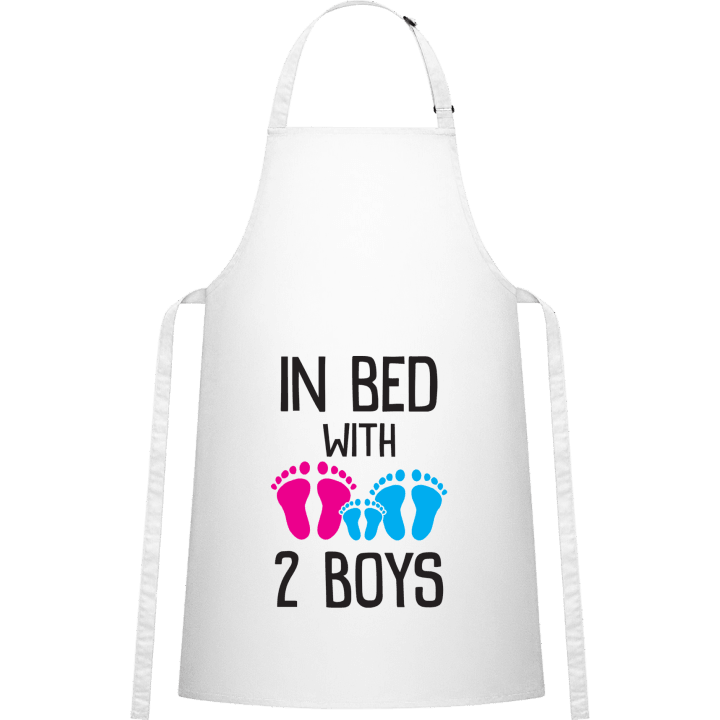 In Bed With 2 Boys Grembiule da cucina 0 image