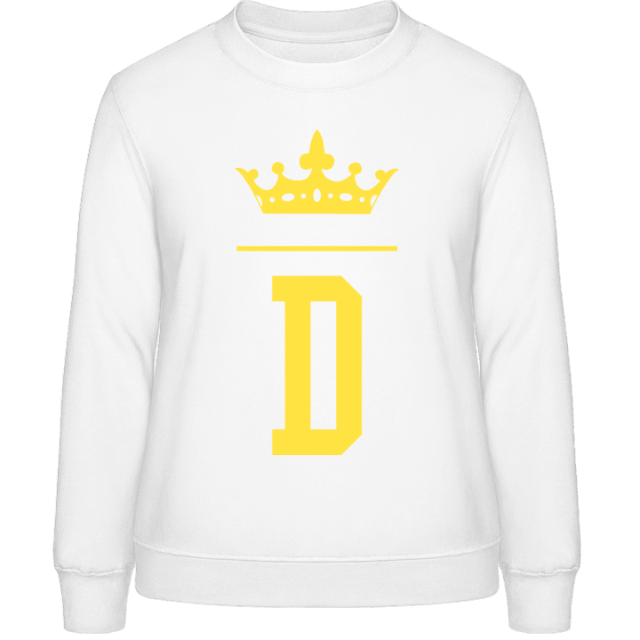 D Initial Frauen Sweatshirt 0 image