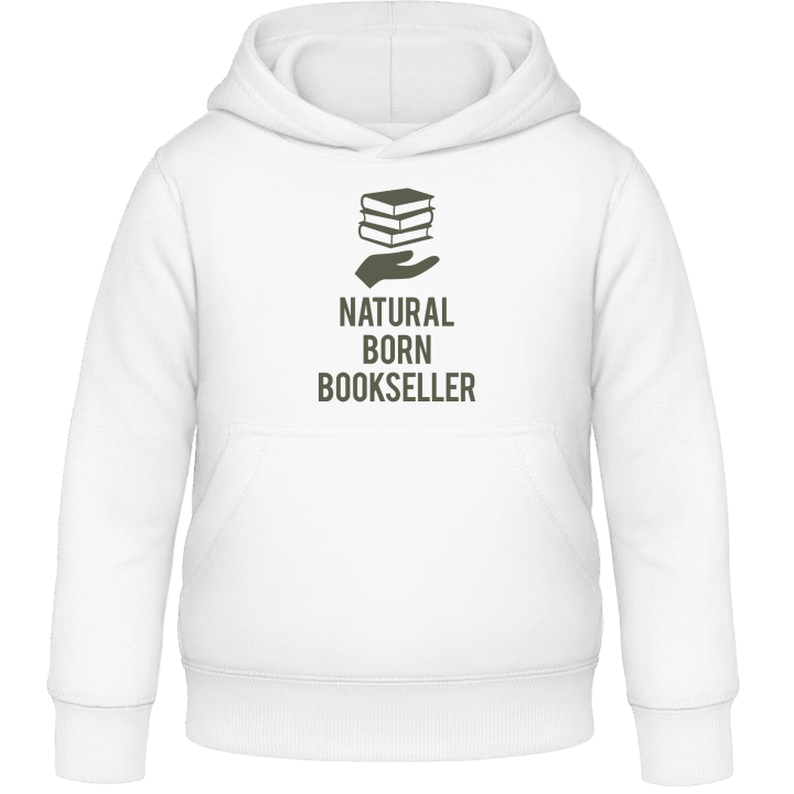 Natural Born Bookseller Kids Hoodie contain pic