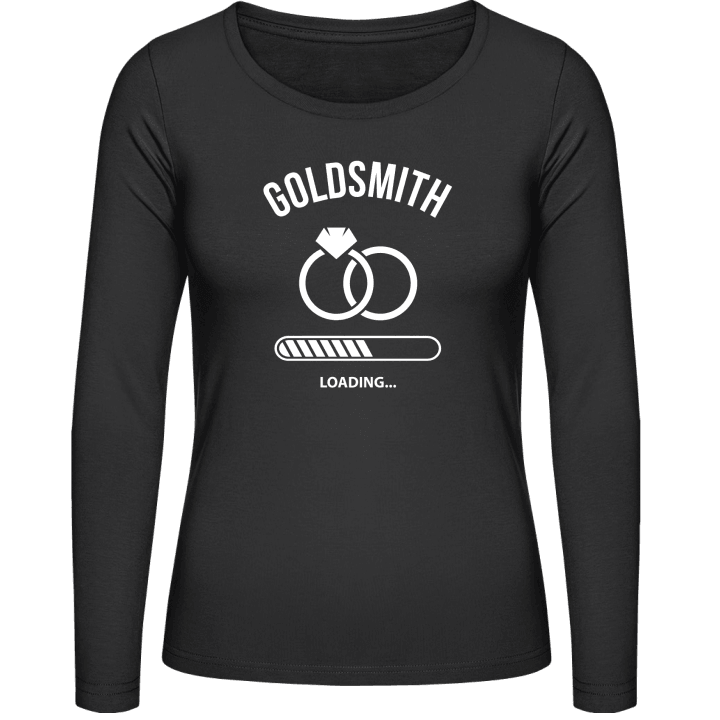 Goldsmith Loading Frauen Langarmshirt contain pic