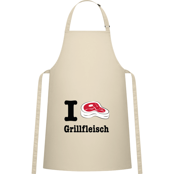 Grillfleisch Kitchen Apron contain pic