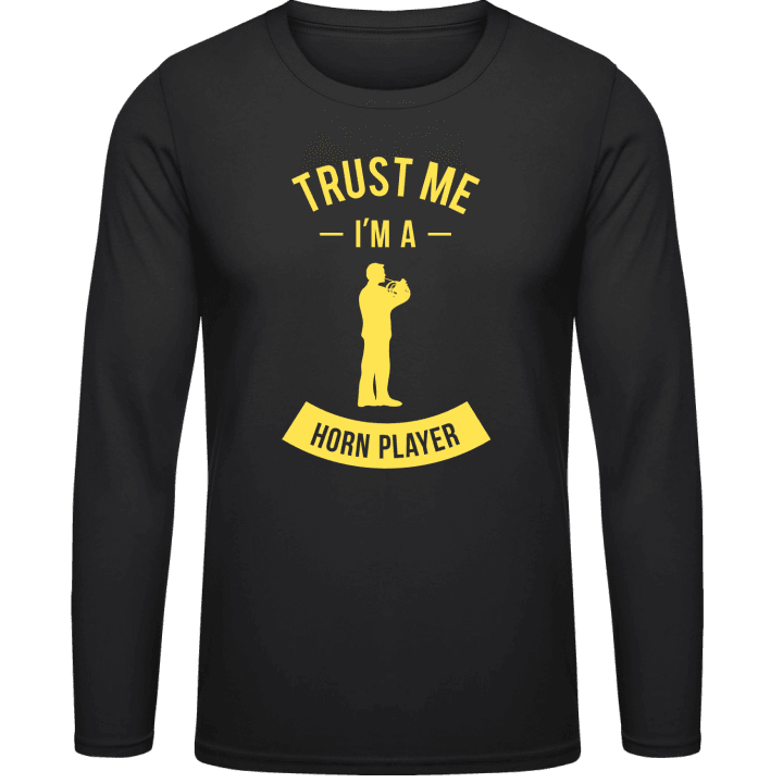 Trust Me I'm A Horn Player Shirt met lange mouwen contain pic