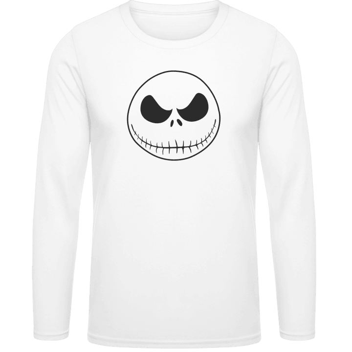 Jack Skellington Skull Face Long Sleeve Shirt 0 image