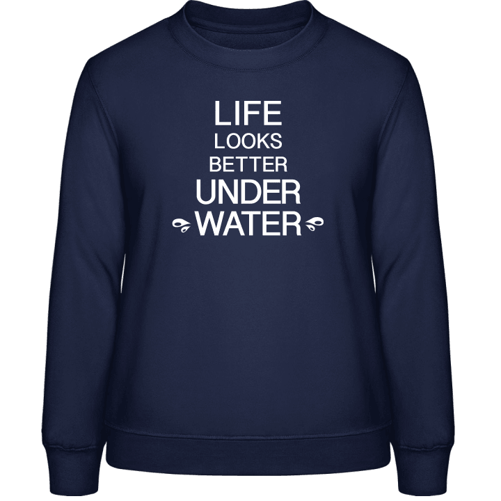 Better Under Water Swimming Vrouwen Sweatshirt 0 image