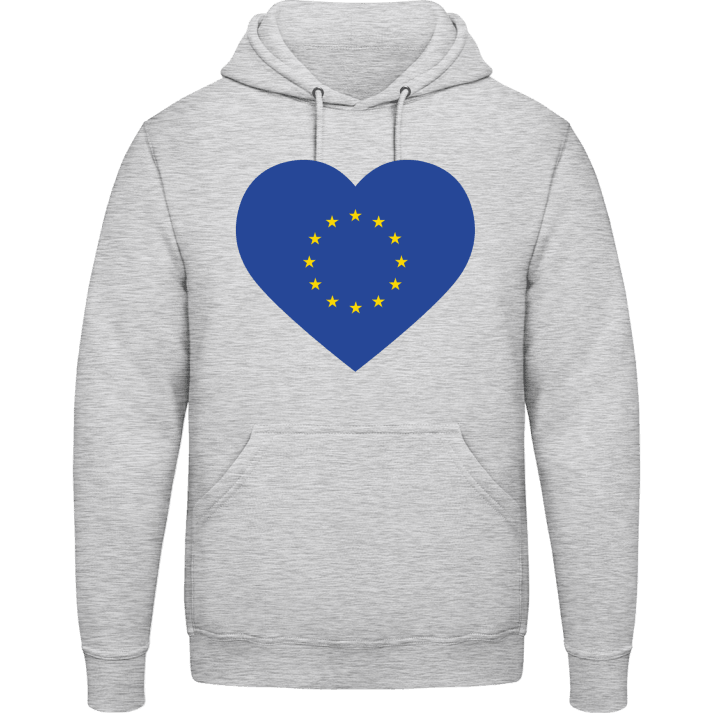 EU Europe Heart Flag Hettegenser contain pic