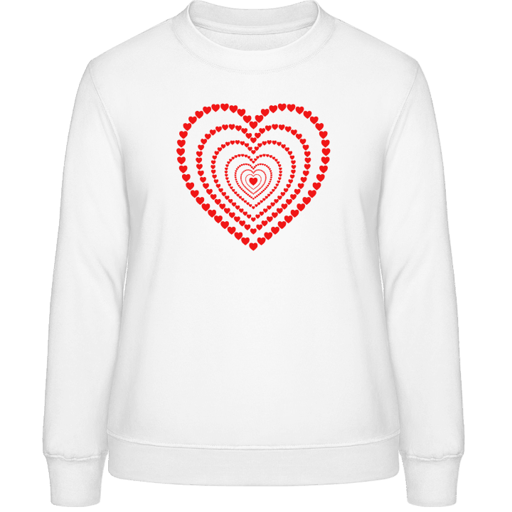 Hearts In Hearts Frauen Sweatshirt contain pic
