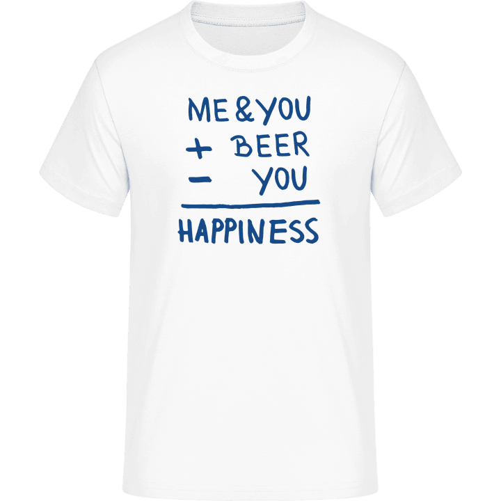 Me You Beer Happiness T-Shirt 0 image