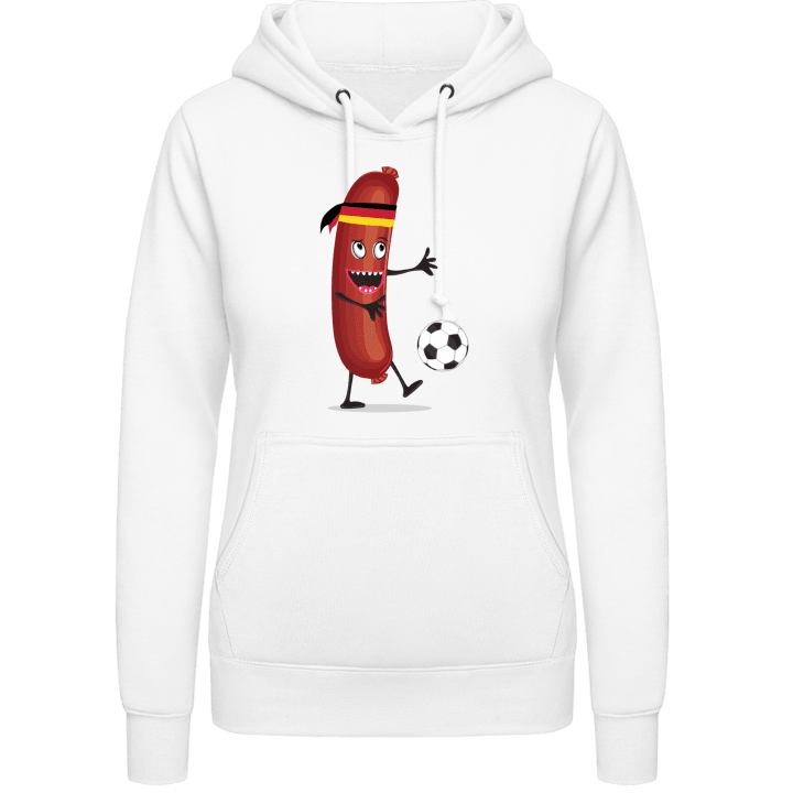 German Sausage Soccer Vrouwen Hoodie contain pic