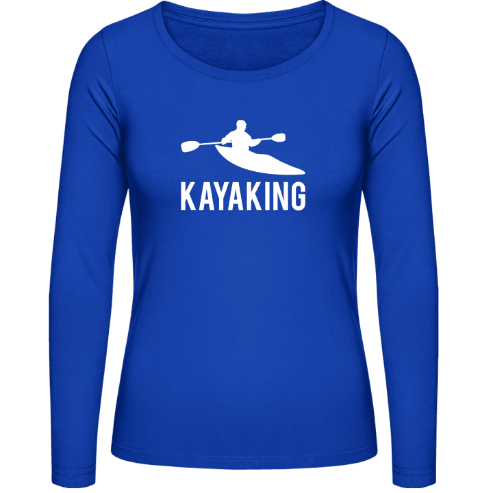 Kayaking Kvinnor långärmad skjorta contain pic