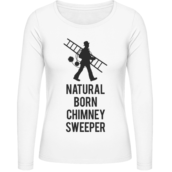 Natural Born Chimney Sweeper T-shirt à manches longues pour femmes contain pic