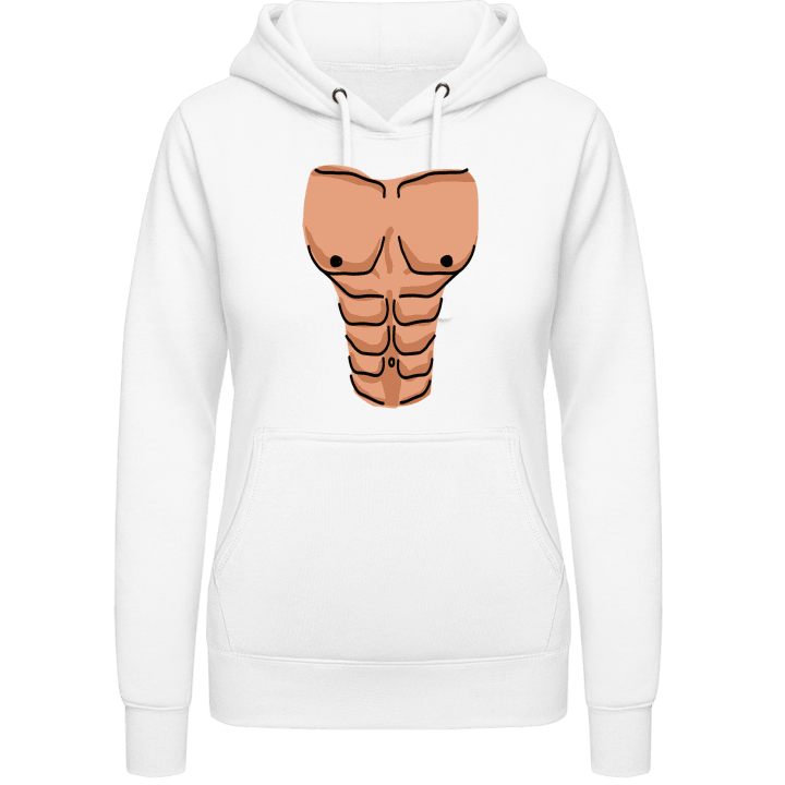 Sixpack Body Vrouwen Hoodie contain pic