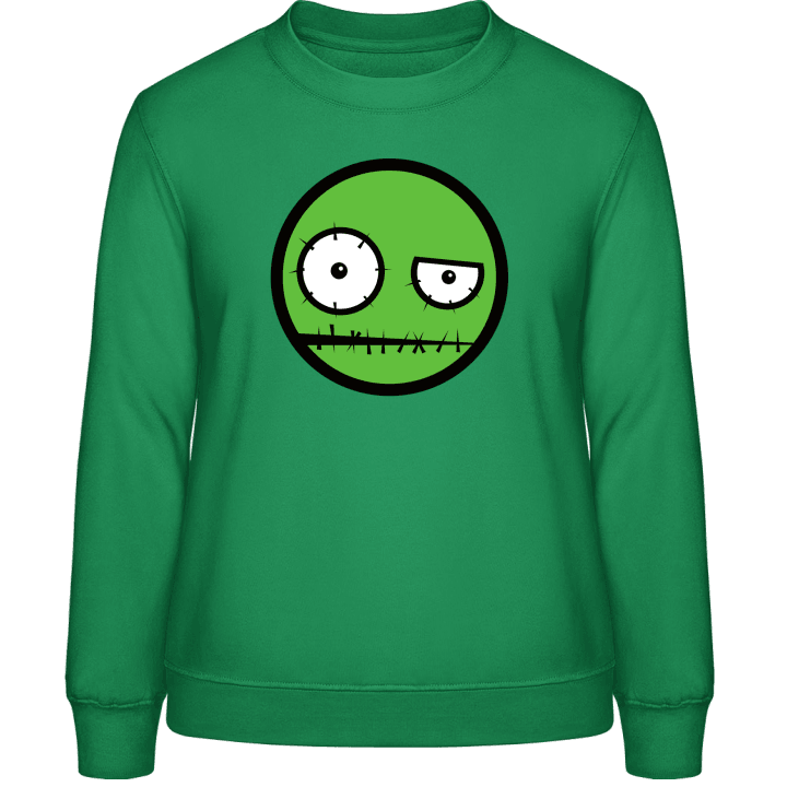 Zombie Smiley Sweatshirt för kvinnor 0 image
