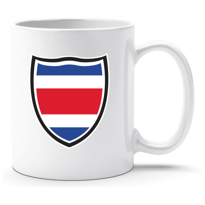 Costa Rica Flag Shield Coppa contain pic