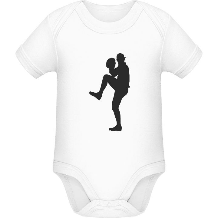 Baseball Pitcher Baby romper kostym contain pic