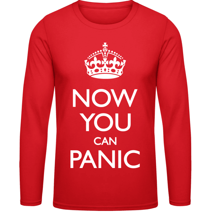 Now You Can Panic Langarmshirt 0 image