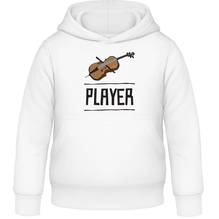 Cello Player Illustration Kids Hoodie contain pic
