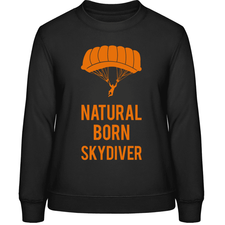 Natural Born Skydiver Sweatshirt för kvinnor contain pic