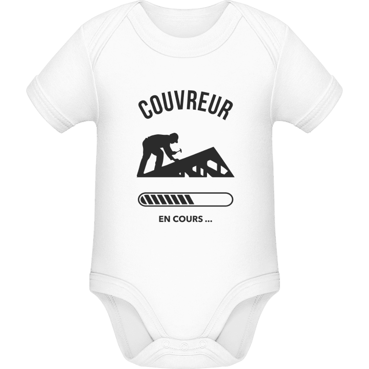 Couvreur en cours Baby Romper contain pic