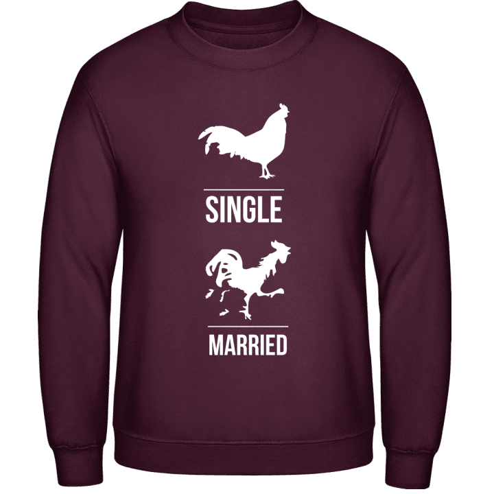Single VS Married Sudadera contain pic