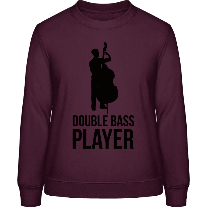 Double Bass Player Frauen Sweatshirt contain pic