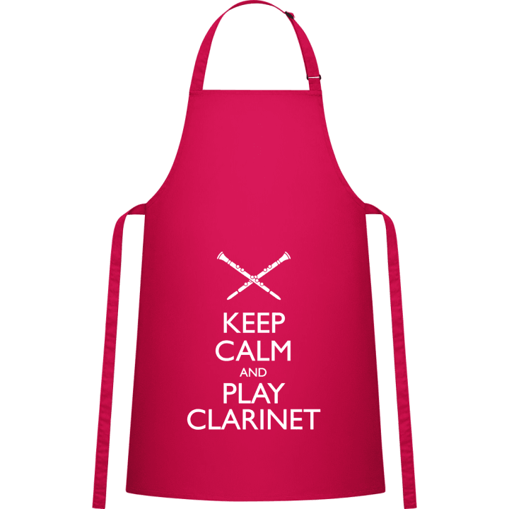 Keep Calm And Play Clarinet Förkläde för matlagning contain pic